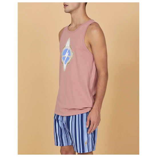 Lightning Bolt Ανδρική αμάνικη μπλούζα Heat Tank Top Lightning Bolt Ανδρική αμάνικη μπλούζα Heat Tank Top